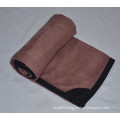 Good Feeling Bamboo Material Wholesale Woven Plain Airplane Blanket